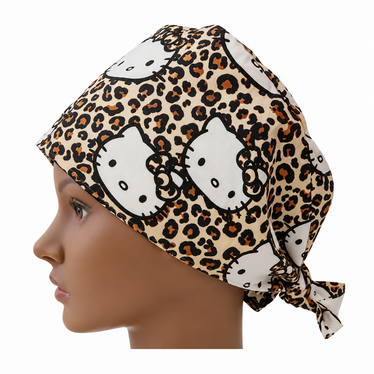 Hello Kitty Scrub Cap (Cheetah)
